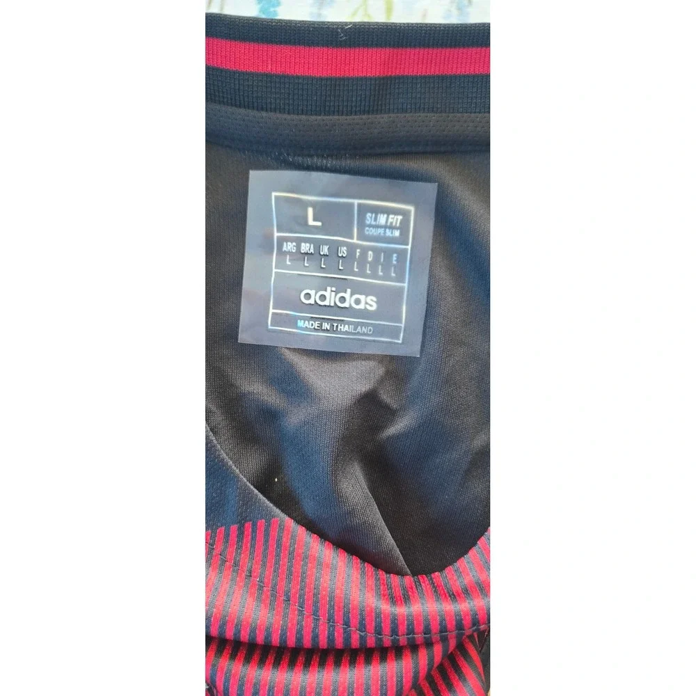 Adidas Eladio Carrion Japan World Tour 2025‎ Soccer Jersey Black Red Mens L NEW